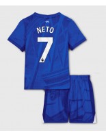 Chelsea Pedro Neto #7 Hjemmedraktsett Barn 2025-26 Korte ermer (+ bukser)